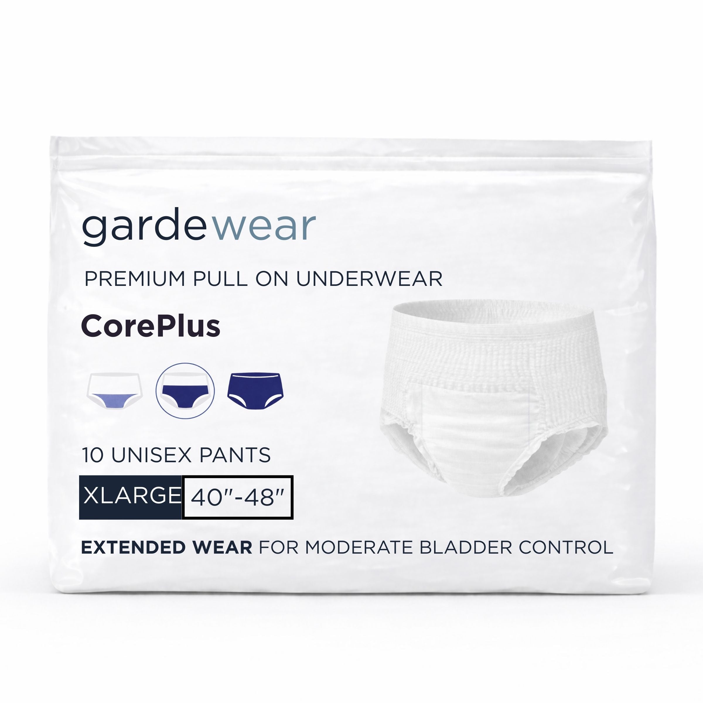 CorePlus Pant — Extended Wear Bladder Control for Men